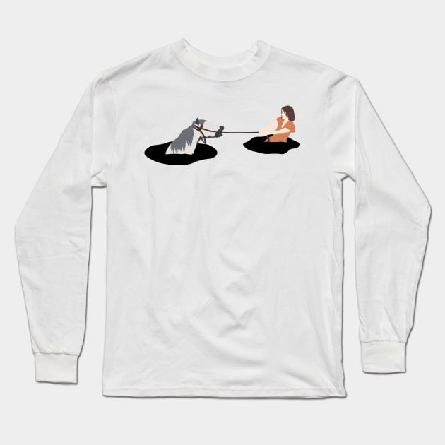 Artax and Atreyu Long Sleeve T-Shirt by FutureSpaceDesigns